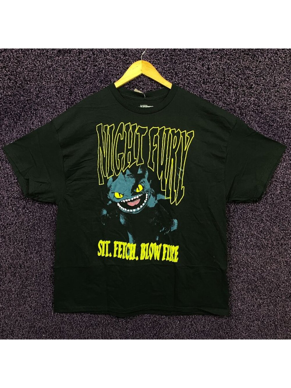 Toothless the Night Fury Dream Works Animations T-Shirt 2X